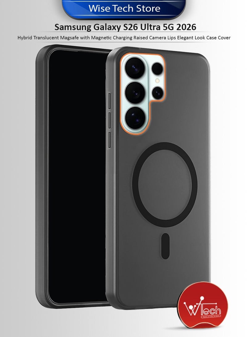 دبليو تيك غطاء هاتف سامسونج جالاكسي S26 ألترا 5G 2026 شفاف هجين م - Image 1